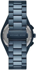  Shop Authentic Michael Kors Lennox Chronograph Blue Dial Blue Steel Strap Watch For Women - MK9147 - Luxxuri