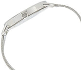  Shop Authentic Calvin Klein Even Black Dial Silver Mesh Bracelet Watch for Women - K7B21121 - Luxxuri