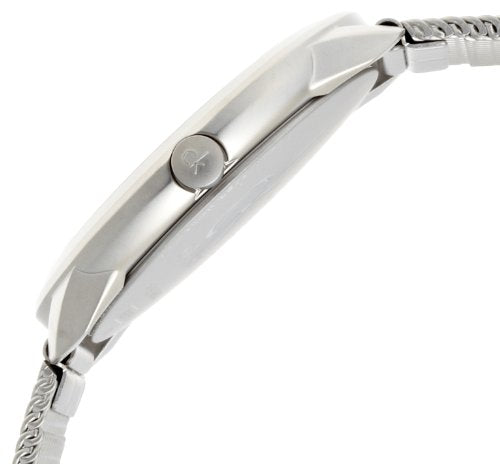 Shop Authentic Calvin Klein Minimal Grey Dial Silver Mesh Bracelet Watch for Men - K3M52154 - Luxxuri