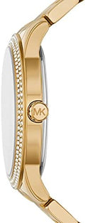  Shop Authentic Michael Kors Tibby Three Hand Gold Dial Gold Steel Strap Watch For Women - MK6879 - Luxxuri