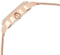  Shop Authentic Guess Whisper Silver Dial Rose Gold Mesh Bracelet Watch for Women - W1084L3 - Luxxuri