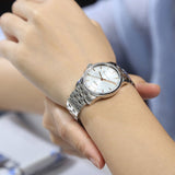  Shop Authentic Mido Baroncelli III Automatic Silver Dial Silver Steel Strap Watch For Women - M7600.4.10.1 - Luxxuri