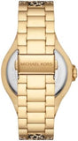  Shop Authentic Michael Kors Lennox Three Hand Crystals Gold Dial Two Tone Steel Strap Watch For Women - MK7284 - Luxxuri