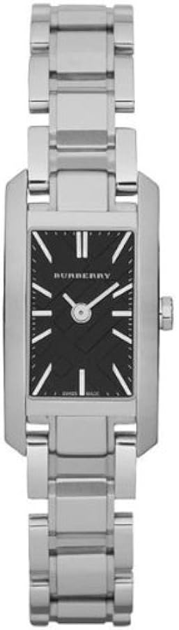  Shop Authentic Burberry Heritage Black Dial Silver Steel Strap Watch For Women - BU9601 - Luxxuri