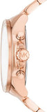  Shop Authentic Michael Kors Wren Chronograph Rose Gold Dial Rose Gold Steel Strap Watch for Women - MK7430 - Luxxuri