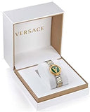  Shop Authentic Versace Virtus Quartz Green Dial Two Tone Steel Strap Watch For Women - VET300821 - Luxxuri