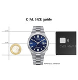  Shop Authentic Citizen Tsuyosa Automatic Blue Dial Silver Steel Strap Watch For Men - NJ0150-81L - Luxxuri