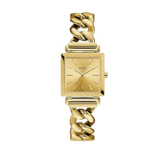  Shop Authentic Guess Vanity Gold Dial Gold Steel Strap Watch for Women - W1029L2 - Luxxuri