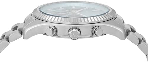  Shop Authentic Michael Kors Lexington Chronograph Blue Dial Silver Steel Strap Watch for Men - MK9165 - Luxxuri
