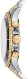  Shop Authentic Michael Kors Bayville Chronograph Black Dial Two Tone Steel Strap Watch For Women - MK8872 - Luxxuri