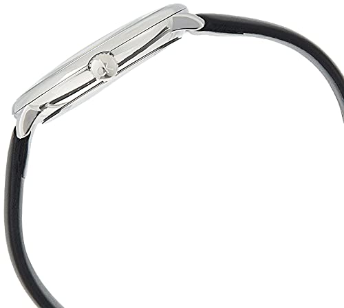  Shop Authentic Calvin Klein High Noon Quartz Blue Dial Black Leather Strap Watch for Men - K8M211CN - Luxxuri