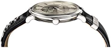  Shop Authentic Versace V-Circle Black Manifesto Courage Quartz Silver Dial Black Leather Strap Watch for Men - VBQ080017 - Luxxuri