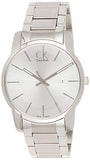  Shop Authentic Calvin Klein City Silver Dial Silver Steel Strap Watch for Men - K2G2G146 - Luxxuri