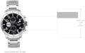  Shop Authentic Tommy Hilfiger Cool Sport Multifunction Black Dial Silver Steel Strap Watch for Men - 1791141 - Luxxuri