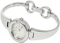  Shop Authentic Gucci Guccissima Quartz Silver Dial Silver Steel Strap Watch For Women - YA134511 - Luxxuri