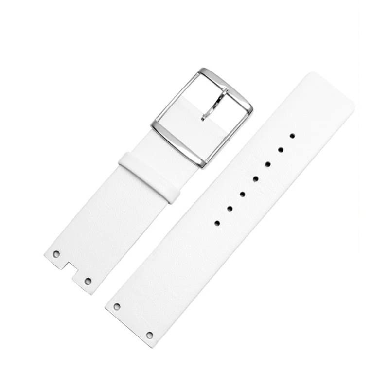  Shop Authentic Calvin Klein Glam Transparent Dial White Leather Strap Watch for Women - K9423101 - Luxxuri