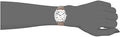 Marc Jacobs Mandy Silver Dial Brown Leather Strap Watch for Women - MJ1563