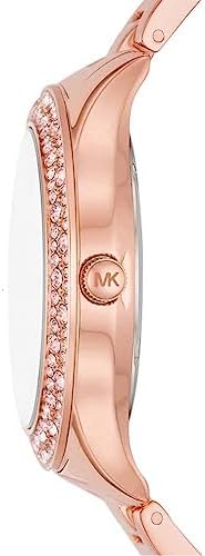  Shop Authentic Michael Kors Lilane Quartz Rose Gold Dial Rose Gold Steel Strap Watch For Women - MK1068 - Luxxuri