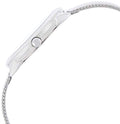  Shop Authentic Calvin Klein Minimal Grey Dial Silver Mesh Bracelet Watch for Women - K3M2212X - Luxxuri