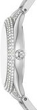  Shop Authentic Michael Kors Sylvia Mother of Pearl Dial Silver Steel Strap Watch For Women - MK4657 - Luxxuri