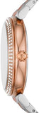  Shop Authentic Michael Kors Abbey Three-Hand White Dial Two Tone Steel Strap Watch for Women - MK4616 - Luxxuri