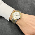  Shop Authentic Gucci G Timeless Quartz Silver Dial Two Tone Steel Strap Watch For Men - YA126450 - Luxxuri