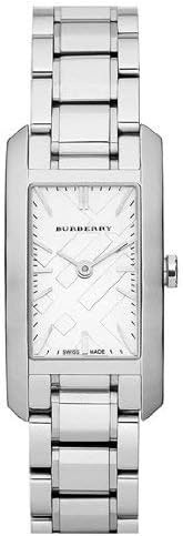  Shop Authentic Burberry Heritage Silver Dial Silver Steel Strap Watch For Women - BU9500 - Luxxuri
