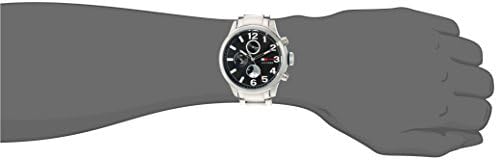  Shop Authentic Tommy Hilfiger Jackson Quartz Black Dial Silver Steel Strap Watch for Men - 1791243 - Luxxuri