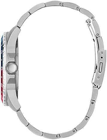  Shop Authentic Guess Odyssey Multifunction Blue Dial Silver Steel Strap Watch For Men - W1107G2 - Luxxuri