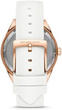  Shop Authentic Michael Kors Oversized Sport Quartz White Dial White Rubber Strap Watch For Women - MK6945 - Luxxuri