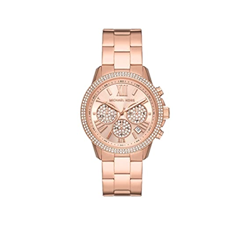  Shop Authentic Michael Kors Bryn Chronograph Rose Gold Dial Rose Gold Steel Strap Watch For Women - MK7200 - Luxxuri