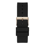  Shop Authentic Guess Venus Diamonds Black Dial Black Rubber Strap Watch for Women - GW0118L2 - Luxxuri