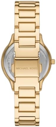  Shop Authentic Michael Kors Sage Analog White Dial Gold Steel Strap Watch for Women - MK4822 - Luxxuri