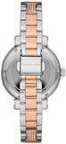  Shop Authentic Michael Kors Sofie Crystals Glitz Rose Gold Dial Two Tone Steel Strap Watch For Women - MK4446 - Luxxuri