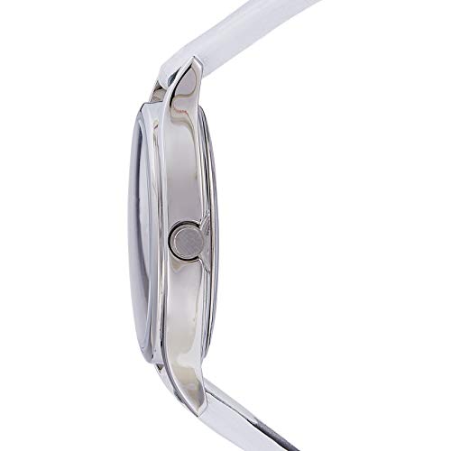  Shop Authentic Calvin Klein Skirt White Dial White Leather Strap Watch for Women - K2U231KW - Luxxuri