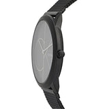  Shop Authentic Calvin Klein Minimal Black Dial Black Mesh Bracelet Watch for Men - K3M514B1 - Luxxuri