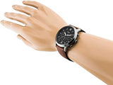  Shop Authentic Fossil Neutra Chronograph Grey Dial Brown Leather Strap Watch for Men - FS5512 - Luxxuri