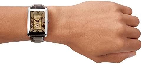  Shop Authentic Emporio Armani Classic Brown Dial Brown Leather Strap Watch For Men - AR1605 - Luxxuri