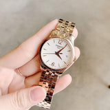  Shop Authentic Tissot T Classic Tradition Lady White Dial Rose Gold Steel Strap Watch for Women - T063.210.33.037.00 - Luxxuri