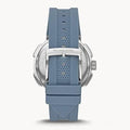  Shop Authentic Michael Kors Sidney Chambray Multifunction Blue Dial Blue Silicone Strap Watch For Women - MK7220 - Luxxuri