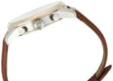  Shop Authentic Hugo Boss Skymaster White Dial Brown Leather Strap Watch for Men - 1513786 - Luxxuri