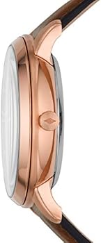  Shop Authentic Fossil Neutra Automatic Skeleton Black Dial Brown Leather Strap Watch for Men - ME3195 - Luxxuri