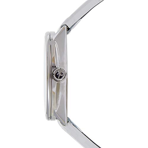  Shop Authentic Calvin Klein Accent Silver Dial White Leather Strap Watch for Women - K2Y2Y1KW - Luxxuri