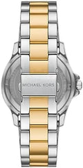  Shop Authentic Michael Kors Everest Three Hand Silver Dial Two Tone Steel Strap Watch For Men - MK9141 - Luxxuri