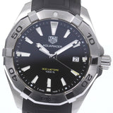  Shop Authentic Tag Heuer Aquaracer Quartz Black Dial Black Rubber Strap Watch for Men -  WBD1110.FT8021 - Luxxuri