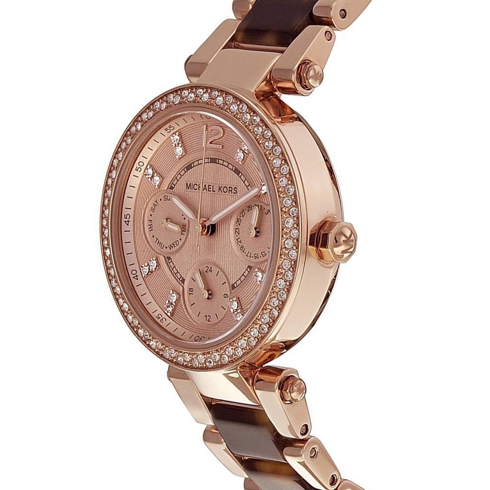  Shop Authentic Michael Kors Parker Gold Dial Two Tone Steel Strap Watch for Women - MK5841 - Luxxuri