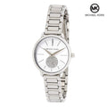  Shop Authentic Michael Kors Portia Quartz Silver Dial Silver Steel Strap Watch For Women - MK3837 - Luxxuri
