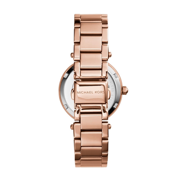  Shop Authentic Michael Kors Parker White Dial Rose Gold Steel Strap Watch for Women - MK5616 - Luxxuri