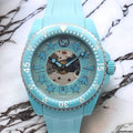  Shop Authentic Gucci Dive Automatic Green Dial Green Rubber Strap Unisex Watch - YA136344 - Luxxuri