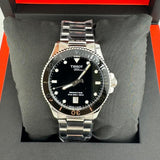  Shop Authentic Tissot Seastar 1000 Black Dial Silver Steel Strap Watch For Men - T120.410.11.051.00 - Luxxuri